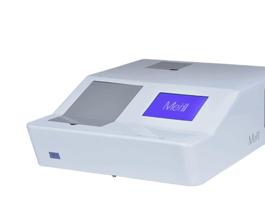 Meril ELISA microplate reader used for antibody and infection tests